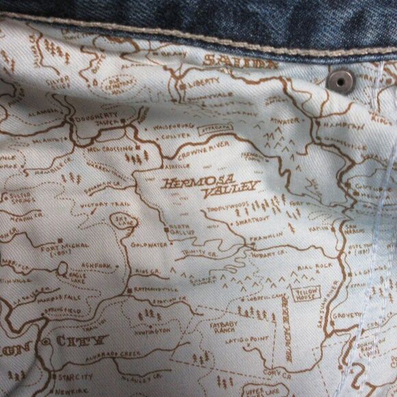 ARIAT M5 Gambler Stackable Straight Fit Straight Leg Denim Jeans Mens Sz 32x30 - Picture 14 of 16